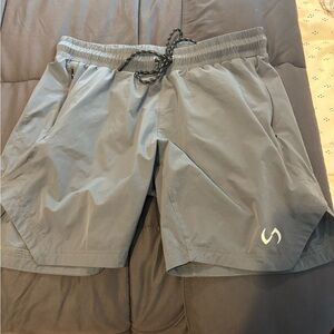 TLF Men's Gray Athletic Shorts